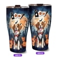 thumbnail image 2 of Happy Halloween Vampire Brittany Spaniel BOO with Pumpkins Fun and Spooky 30oz Stainless Steel Tumbler Insulated Cup with Lid Brittany Dog Lover Gifts Idea - 00018, 2 of 5