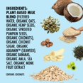thumbnail image 2 of LMHF Plant Based Milk - Organic Original Milk - On-The-Go Calcium & Magnesium Source - Gluten, Gum, Soy, Glyphosate Free, Non-GMO, Non-Dairy - Shelf Stable Single Serve Cartons - 8 oz Pack o, 2 of 5