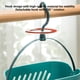 thumbnail image 5 of Cesta de almacenamiento para piscinas elevadas | Portabebidas y juguetes de gran capacidad | Blanco, gris, rosa y azul | Fácil instalación con clip para piscinas con estructura, 5 of 6
