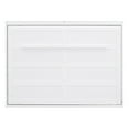 thumbnail image 7 of Queen Size Murphy Bed Wall Mounted, Space Saving Horizontal Folding Bed with Wood Cabinet for Small Apartments, Guest Rooms, Home Office, White Finish, 7 of 7