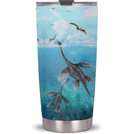 

20oz Sea Monster Tumbler Cup With Lid Stainless Steel Double Wall Vacuum Thermos Insulated Travel Coffee Mug(Sea Monster Tumbler)One Tumbler Cup