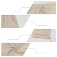 thumbnail image 3 of Daiosportswear Men's Medieval Renaissance Pants Viking Navigator Baggy Harem Pants Pirate Halloween Retro Costume Trousers Khaki XXL, 3 of 8