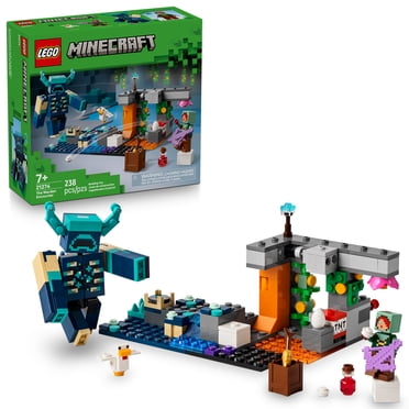 LEGO Minecraft The Warden Encounter Kids Toy -  Collectible Building Set for Boys and Girls 7 - With Silent Ranger Minifigure - Great Birthday Gift for Gamers and Kids Who Love Minecraft Toys - 21274