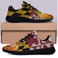 thumbnail image 3 of Maryland Fall Halloween Thanksgiving Pumpkin Shoes Sneakers Black Size 9, 3 of 7