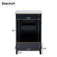 thumbnail image 4 of Harper & Bright Designs 20" Bathroom Vanity with Sink, Small Bathroom Vanity Cabinet with Ceramic Top and Soft Close Door, Black, 4 of 18