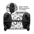 thumbnail image 4 of Bixox Washable Cowboy Printed Luggage Cover, Fashion Suitcase Protector Fits for Medium luggage, 4 of 8
