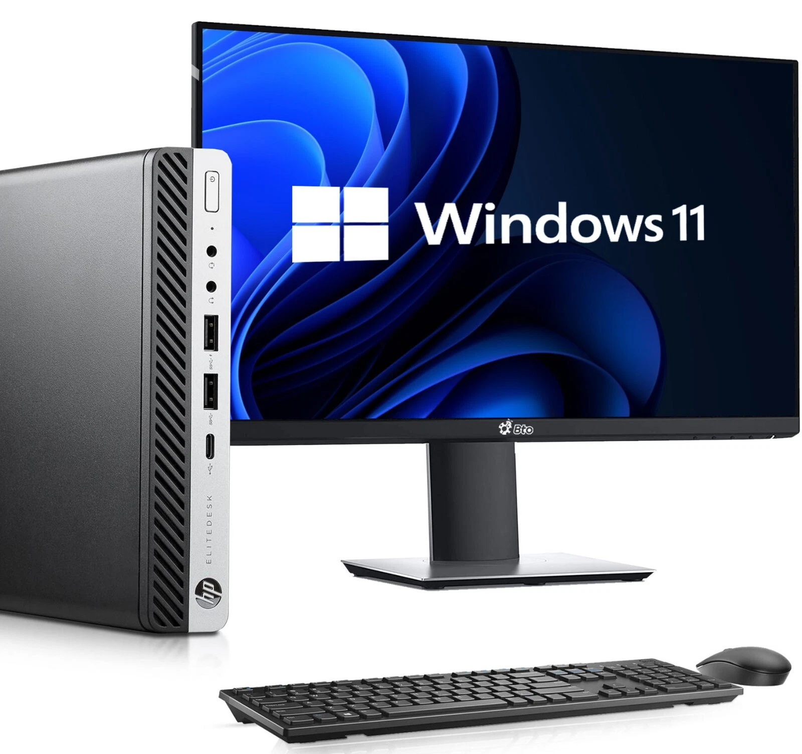 Restored HP ProDesk G3 Mini Desktop PC Intel QuadCore i56500T, 16GB
