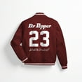 thumbnail image 2 of Dr Pepper Junior’s Bomber Jacket with Ribbed Trim and Front Pockets (Sizes S–XL), 2 of 8