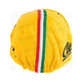 thumbnail image 3 of Cycling Cap - Vintage - Clement - 65% polyester, 35% cotton - Yellow - Made in Italy, 3 of 5