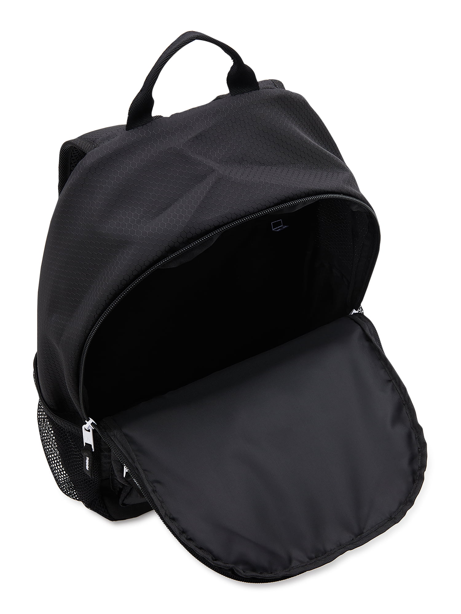 Reebok Childrens Sienna Unisex Laptop Backpack, Black and White