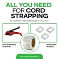thumbnail image 6 of IDL Packaging 1" Heavy Duty Composite Cord Strapping Roll, 1312' Length, 1730 lb. Break Strength, 8" x 8" Core, 6 of 7