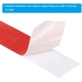 thumbnail image 4 of Cinta reflectante, paquete de 2, 2 pulgadas x 10 pies, impermeable, autoadhesiva, cinta de seguridad de advertencia de alta visibilidad, pegatinas reflectantes para exteriores, roja, 4 of 5