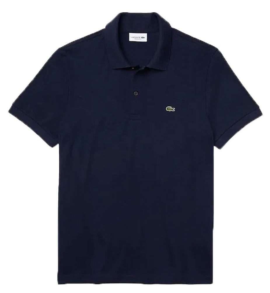 Lacoste Mens Shirt FR 7 Classic-Fit Polo Short-Sleeve Blue 2XL