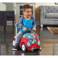 thumbnail image 5 of Radio Plays Music Kid 1-3 Years Flyer Push & Pedal Ride-On, Red, 1.5" x 10.5" x 16.3", 5 of 13