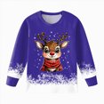 thumbnail image 5 of TOWED22 Boys Girls Christmas Pajamas Xmas Graphic Long Sleeve Pant Sets Pjs Kids Holiday Sleepwear, 5 of 5