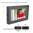 thumbnail image 3 of Video Door Viewer, 4.3 inch Screen ABS Peephole Viewer Door Camera  for Monitoring, 3 of 7