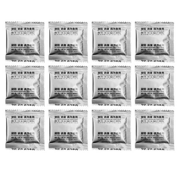 Gel Absorbente Ecológico en Polvo para Inodoro Portátil Productos Químicos Acampar Caca 12 Uds.