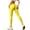 Yellow, variant on Micaxili Women’s Double Brushed Naked Feel High Waisted Scrunch Butt 7/8 Yoga Leggings – Tummy Control Compression Workout Tights, Buttery Soft Ankle Length Pants