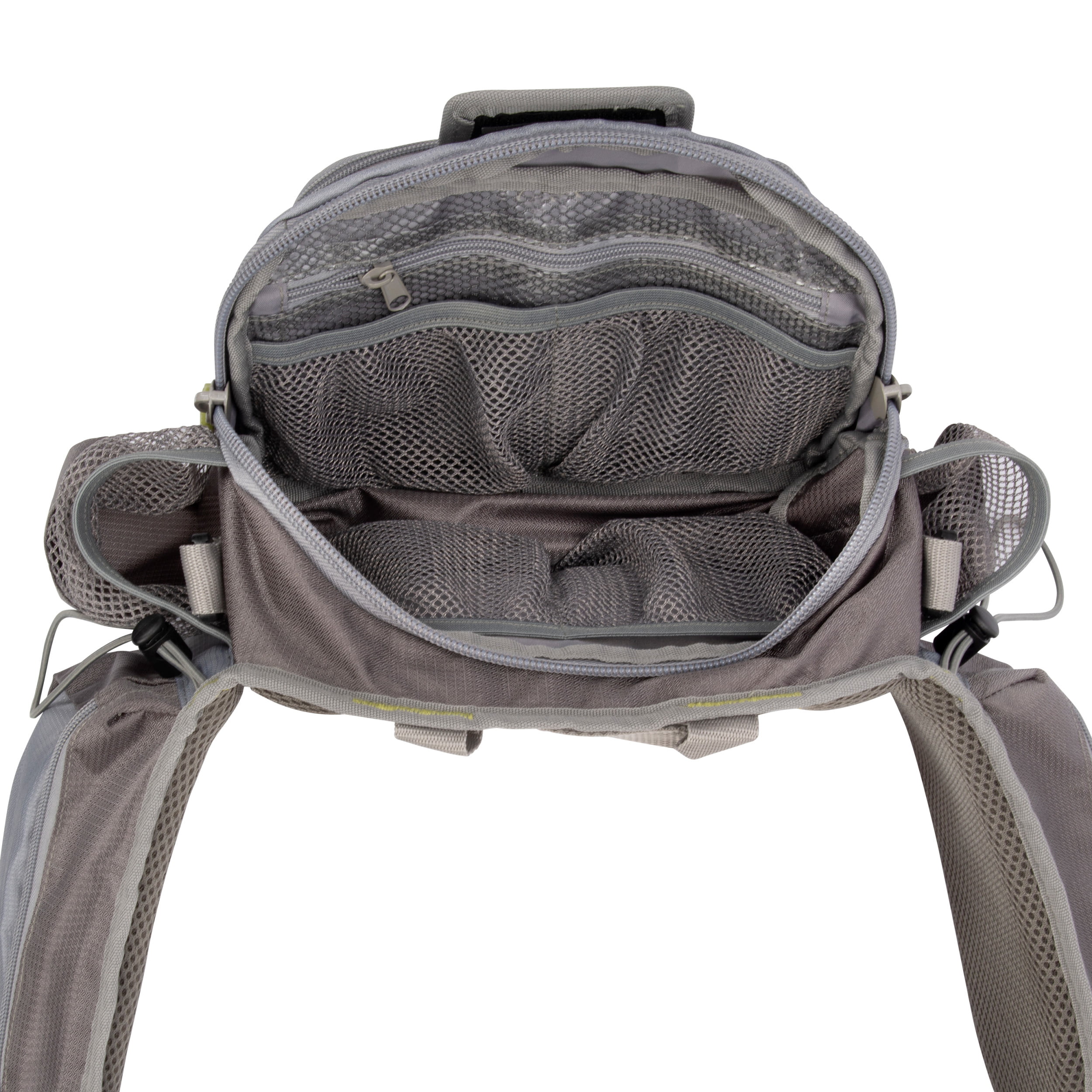 Allen Company Eagle River Lumbar Fly Fishing Pack, Gray/Lime 