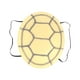 thumbnail image 5 of Disfraz de caparazón de tortuga de EVA, accesorio para fiestas infantiles de carnaval y festivales. Amarillo claro, 5 of 9