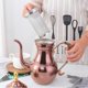 thumbnail image 3 of Stainless Steel Material Tea Pots Durable Coffee Cold Water Pots Coffee Kettle Home Tea Tool for Induction Cooker Kett, 3 of 4