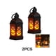 thumbnail image 3 of Bewildely 2x luz ambiental de estilo europeo negro con luz de parpadeante, tamaño de decoración interior, farol de Electrodomésticos negro * 2PCS, 3 of 6