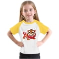 thumbnail image 1 of RXIRUCGD 2025 Vêtements d'Été pour Enfants Tout-Petits Garçons Filles Mode Mignon Col Rond Imprimé Manches Courtes Haut, 1 of 6