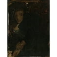thumbnail image 2 of George Hendrik Breitner 14x18 Black Ornate Wood Framed Double Matted Museum Art Print Titled - Mcj (Marie) Jordan (1866-1948), the Artist's Wife (C. 1888 - C. 1923), 2 of 5
