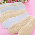 thumbnail image 3 of Porfeet Winter Soft Warm Fleece Shoes Boots Sneakers Thermal Insoles Insert Foot Pads, 44, 3 of 10