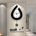 thumbnail image 1 of Reloj de Pared de , con Pilas, para Salón, Oficina, perfecl Reloj de pared de péndulo, 1 of 8