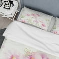 thumbnail image 4 of Designart 'Shabby Flower IV' Shabby Duvet Cover Set, 4 of 4