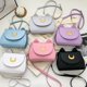 thumbnail image 5 of Lindos bolsos de mano con forma de gato de piel sintética, elegantes bolsos de hombro, 5 of 6