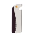 thumbnail image 1 of Peine para barba plegable plateado, peine plegable para hombres, peine para barba de acero inoxidable, peine redondo plegable, peine de dientes de acero inoxidable, bolsillo plegable, peine most, 1 of 5