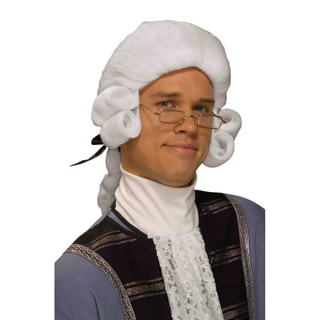 Colonial Man Wig (White)