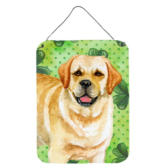 Golden Retriever St Patrick's Wall or Door Hanging Prints