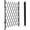61x71 in, variant on 67" H x 71" W Folding Security Gate Steel Expandable Fence with 360° Rolling Wheels, Heavy Duty Portable Safety Barrier for Courtyard Garage Garden Access Control