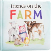 Kate & Milo Friends on The Farm Board Book for Babies, Fun with Farm Animals, Toddler or Baby Learning Book