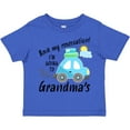 thumbnail image 3 of Inktastic Book My Reservation I'm Going to Grandma's Boys or Girls Toddler T-Shirt, 3 of 5