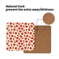 thumbnail image 4 of Xecao Tomatoes And Chili for MDF Cork Coaster 4 Pcs,Drink Coasters,Suit for House Warming Gifts New Home ,Coffee Table Decor-Square, 4 of 7