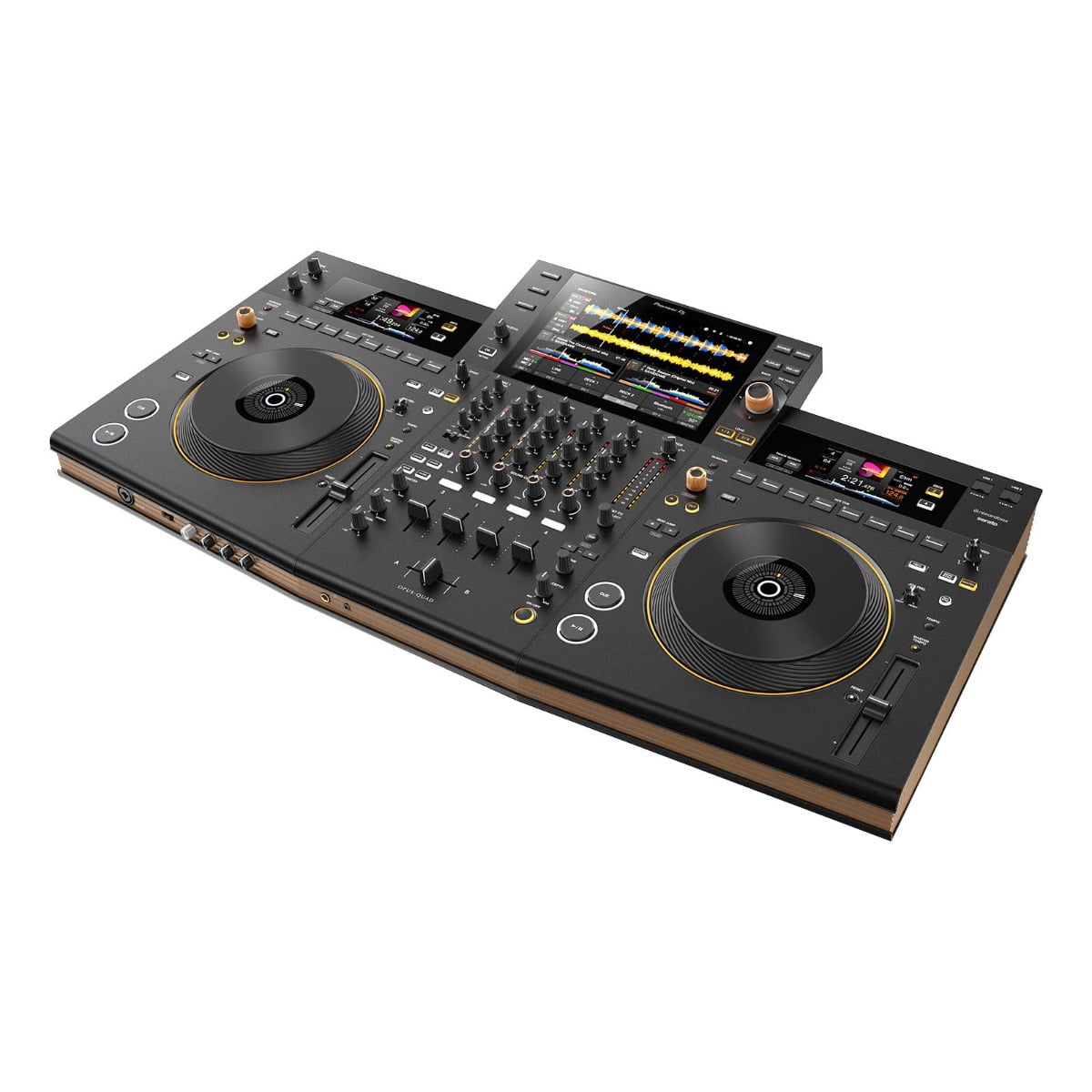 Pioneer DJ OPUS-QUAD 4-Channel All-in-One DJ System with EVA Molded Soft Carrying Case Package