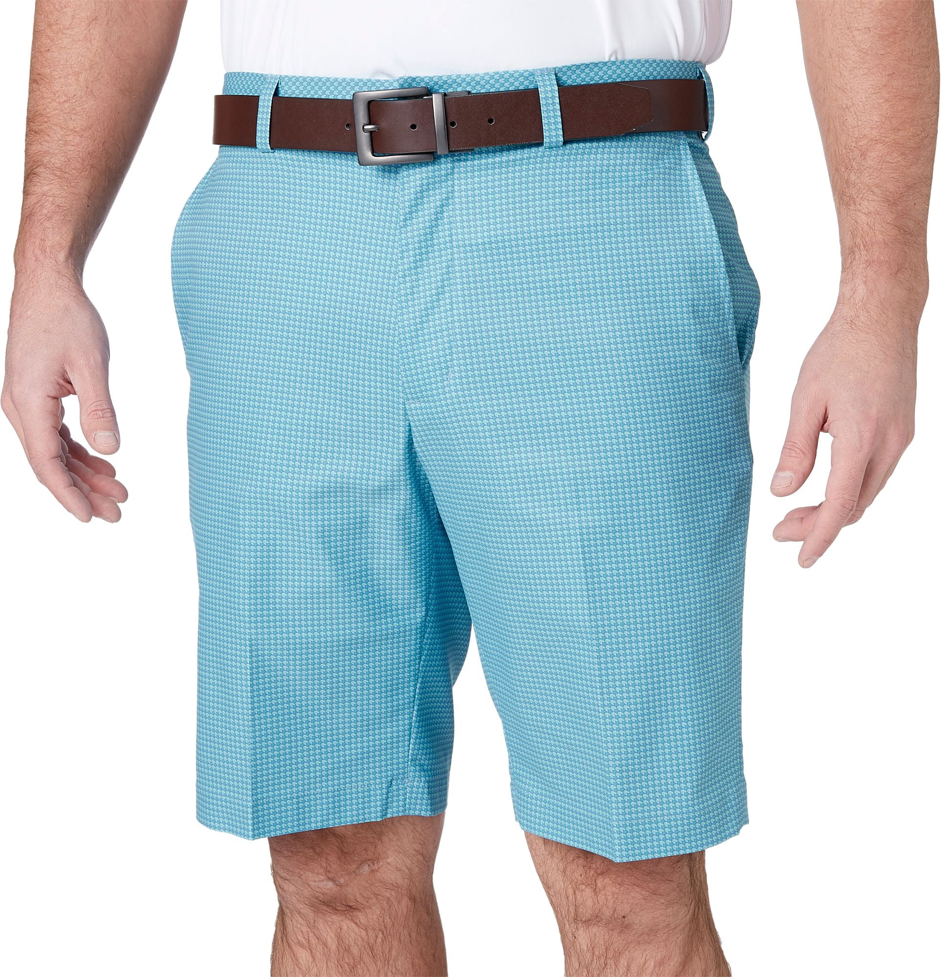 Majors Houndstooth Printed Golf Shorts 
