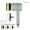 Green, variant on Electric Spin Cleaning Brush with 3 PCS Heads Cordless Portable Scrub Brush Handheld Scrubber Suitable for Bathroom Kitchen Tool