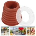 thumbnail image 3 of Miangastore Table Umbrella Hole Rubber Transparent Patio Umbrella Patios 1Set, 3 of 8