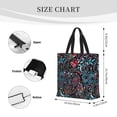 thumbnail image 3 of Fotbe Paisley Bolsa Tote con Estampado para Mujer, Bolsos con Cremallera, Bolsa de Hombro Casual de Gran Capacidad con Bolsillos Internos, 3 of 7