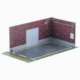 thumbnail image 2 of hengtong 2x 1/24 Car Model Diorama Parking Display Landscape Parking Space Scene Gift DIY Green Color Floors, 2 of 8