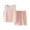 Pink, variant on ZZwxWA Girls and Boys Clothing Sets 2 Piece Short Sleeve T Shirt and Pant Sets Girl Boy Outfits for Kids Size Online Shopping
