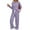 Purple, variant on Matching Sets Women Clothing, Hugcore Womens 2 Piece Sets Sweater 2025 Matching Clothes Henley Neck Sweater Top Wide Leg Pants Sweatsuits Lounge Sets for Women Purple, L