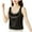 Black, variant on Luxalzxs Silk Tank Tops for Women Plus Size Satin Tank Tops Pearl Beading Round Neck Sleeveless Solid Color Vests Loose Comfy Casual Work Office Tank Blouses Tops