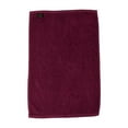 thumbnail image 2 of Q-Tees - Hemmed Hand Towel - Color - Maroon - Size - One Size, 2 of 2