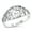 Silver, variant on Sterling Silver Swirl Fashion Ring Size 10